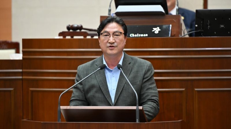 완주군의회 김규성 의원 발언 (출처=연합뉴스)