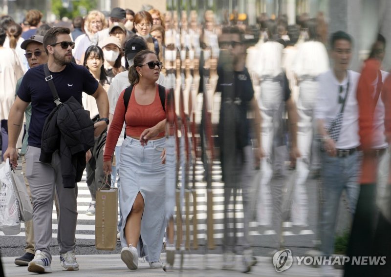 일본 도쿄 긴자 거리 (출처=연합뉴스)