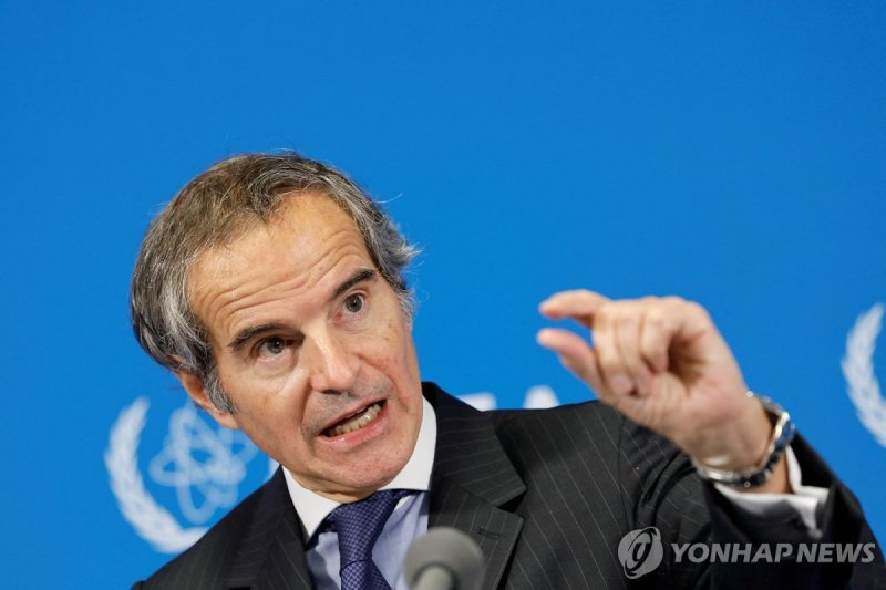그로시 IAEA 사무총장 (출처=연합뉴스)
