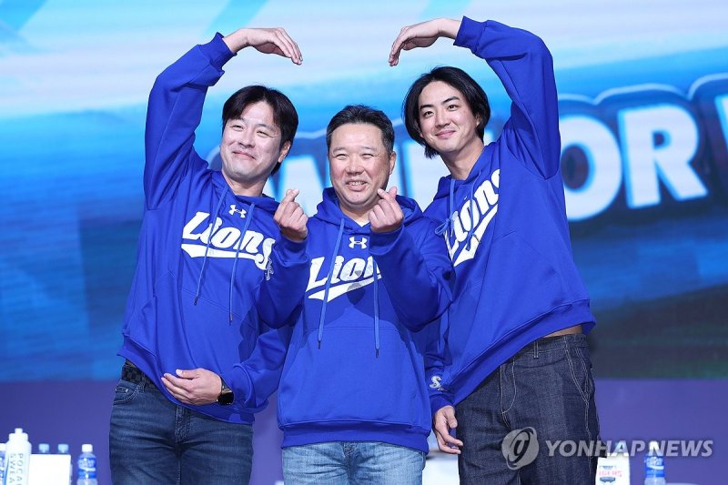 올스타 중간 집계 포수 1위 삼성 강민호(왼쪽)와 외야수 2위 구자욱(오른쪽). (출처=연합뉴스)