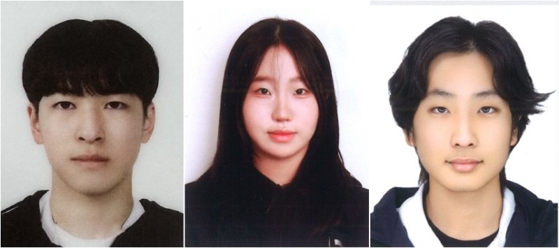 왼쪽부터 이인혁·이지수·조유완 학생 (카지노사이트 바카라사이트 제공. 재판매 및 DB금지)/카지노사이트 바카라사이트1