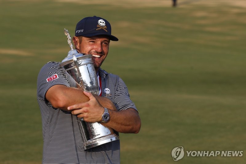 지난해 US오픈 우승 당시 브라이슨 디섐보 (출처=연합뉴스)