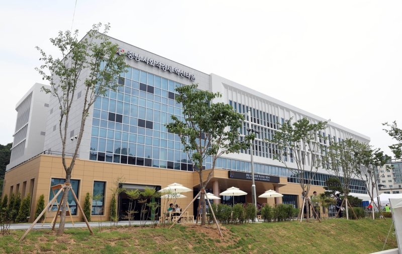 충남 사회적경제 혁신타운 전경 (출처=연합뉴스)