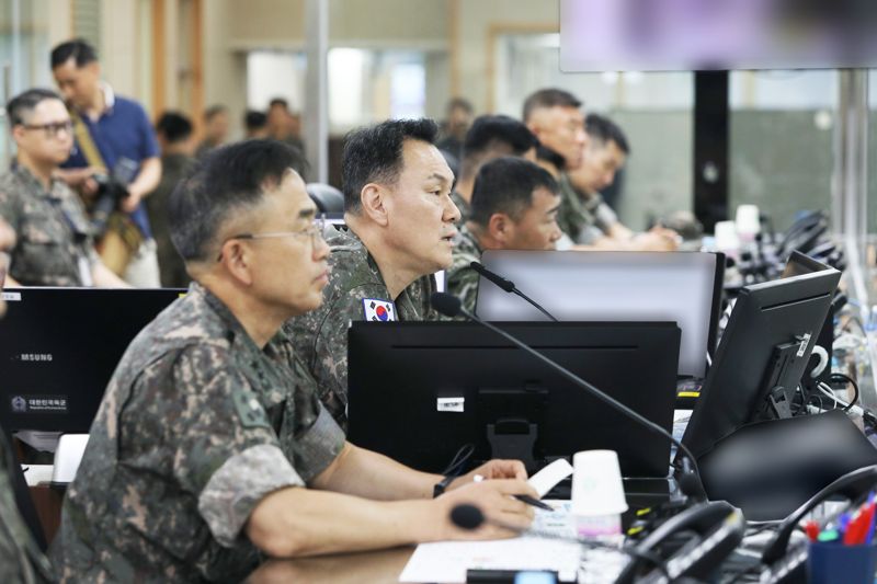 김명수 합참의장 "2작전사령부·11전투비행단서 대비태세 현장점검"