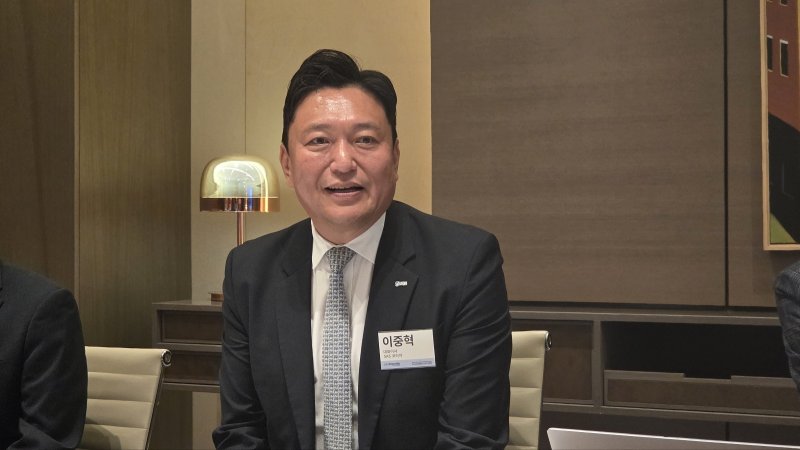 이중혁 메이저 바카라사이트 홈런코리아 대표이사가 메이저 바카라사이트 홈런 이노베이트 온 투어 서울 2025 그룹 인터뷰에서 발언하고 있다. 2025.6.10 뉴스1 ⓒ News1 김민석 기자