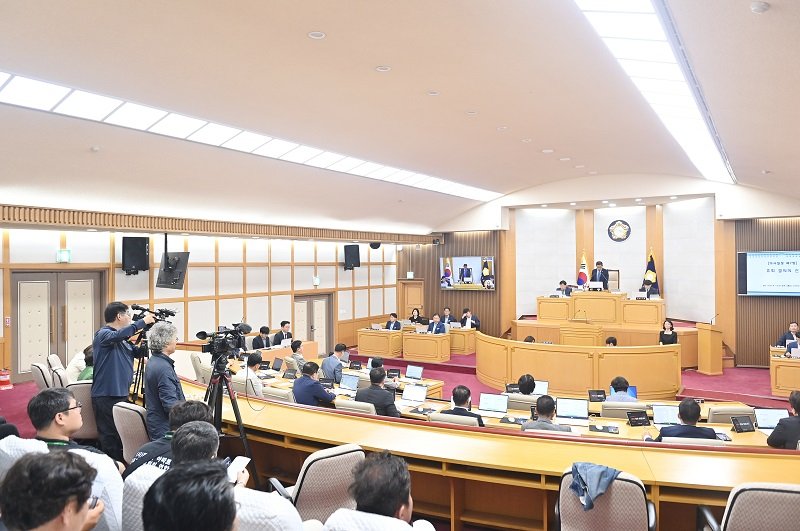 [파주=뉴시스] 경기 파주시의회 제257회 제1차 정례회. (사진=파주시의회 제공) 2025.06.10. photo@newsis.com