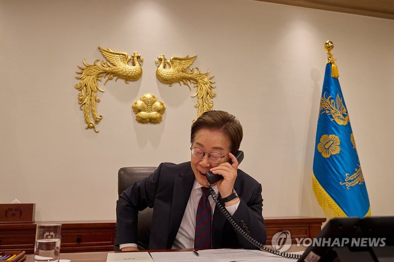 이재명 대통령, 시진핑 중국 국가주석과 통화 (출처=연합뉴스)