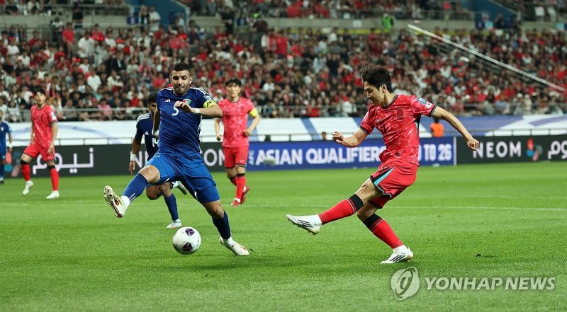 쿠웨이트전은 이강인의 쇼케이스.... 황금 왼발 상암 관중들 홀렸다