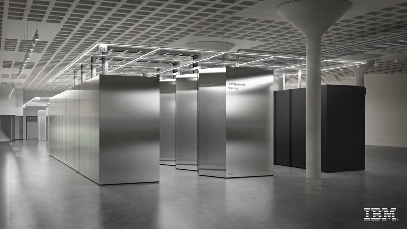 세계 최초의 오류내성 양자컴퓨터 IBM 퀀텀 스탈링 렌더링 이미지. IBM제공