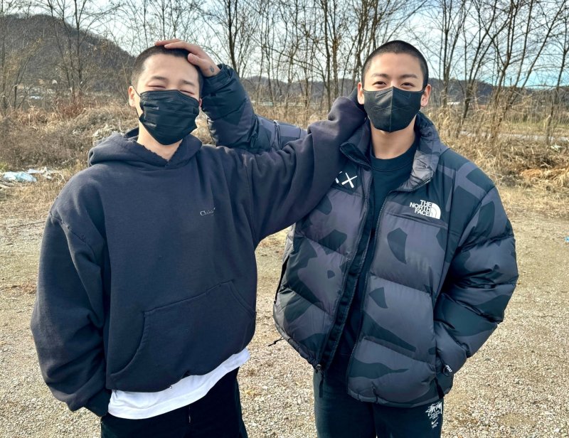 2023년 입소 당시 지민 정국