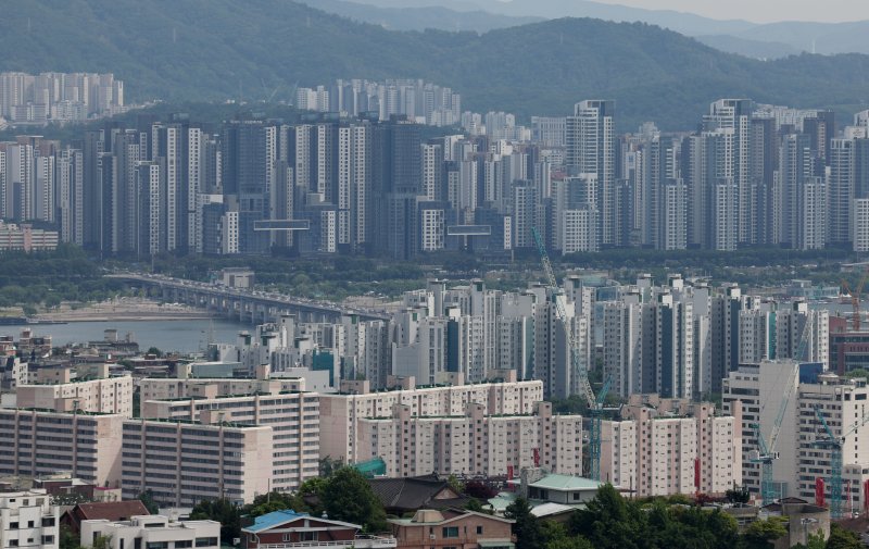 서울시 내 아파트 단지 모습. 뉴시스