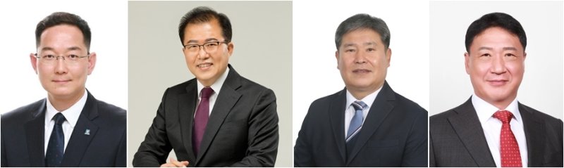 왼쪽부터 더불어민주당 이수동, 정일택, 국민의힘 윤석진, 정영철 씨 (정당별 가나다순) /뉴스1