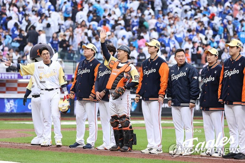 한화, 30경기 이상 기준 18년 만에 1위 (출처=연합뉴스)