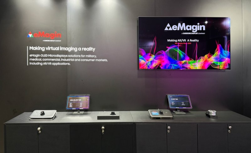 이매진이 'AWE USA 2025' 전시한 최신 올레도스 제품 (출처=연합뉴스)