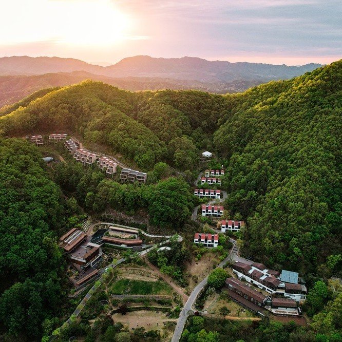 홍천 선마을 전경. (대웅 제공)