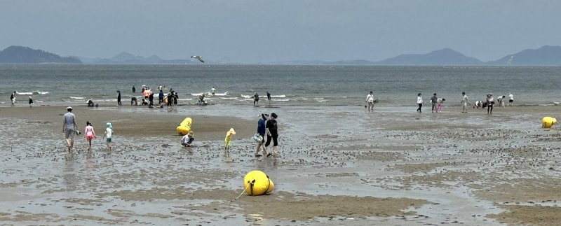 지난해 7월6일 전북도 부안군 변산해수욕장 모습.2024.7.6/뉴스1 ⓒ News1 장수인 기자