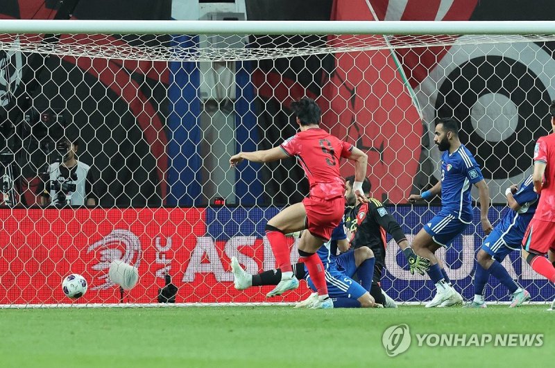 오현규 추가골의 순간 (출처=연합뉴스)