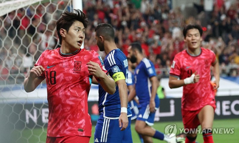 팀 두 번째 골 넣는 이강인 (출처=연합뉴스)