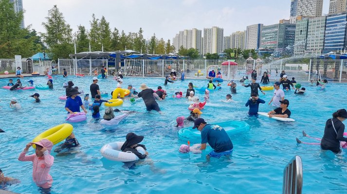 어린이 물놀이장. (사진=하남시 제공) photo@newsis.com *재판매 및 DB 금지