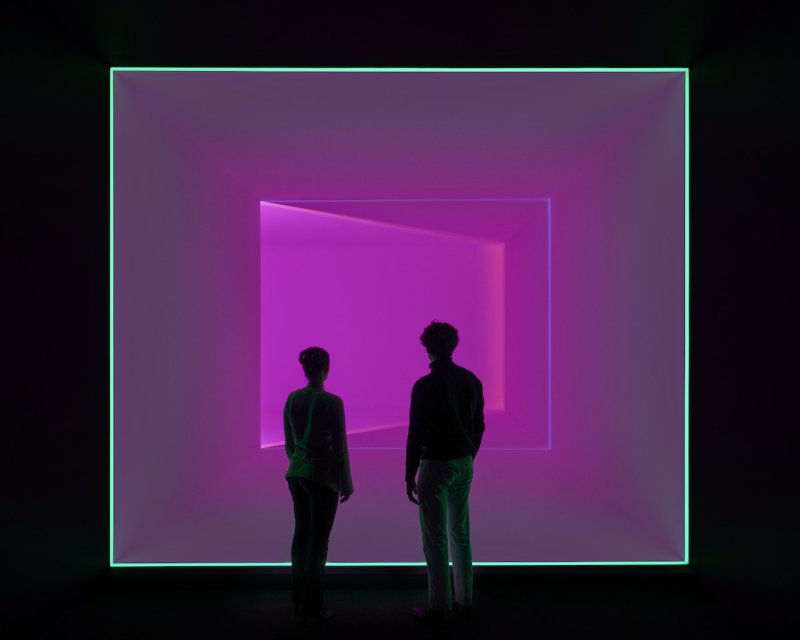After Effect 2022 LED lights Site specific dimensions Runtime: 79 minutes ⓒ James Turrell, courtesy Pace Gallery Photo by Kyle Knodell (페이스갤러리 제공)
