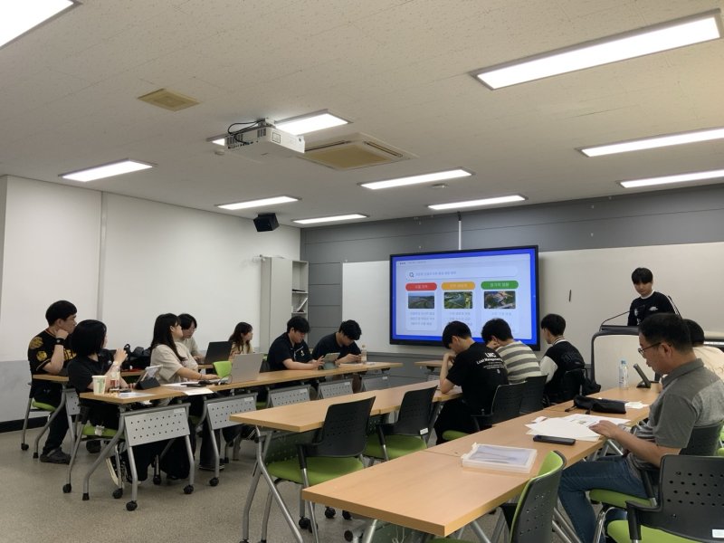 [홍성=뉴시스] 충남도립대학교 환경에너지과 수업 장면. (사진=충남도립대 제공) 2025.06.11. photo@newsis.com *재판매 및 DB 금지
