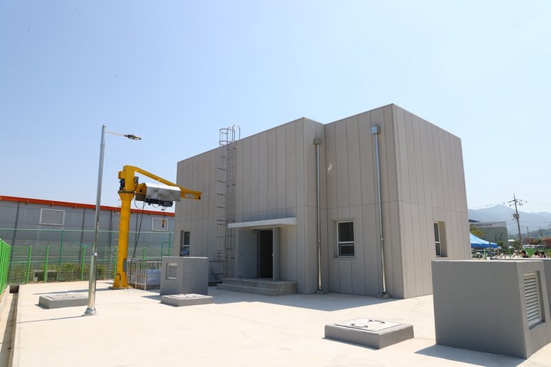 11일 충북 충주시는 1~4 산업단지 완충 저류시설을 준공했다고 밝혔다.(충주시 제공. 재판매 및 DB금지)/뉴스1