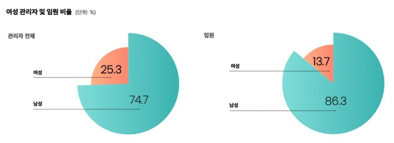 비타임 토토 관리자 및 임원 비율(스타트업얼라이언스 제공)