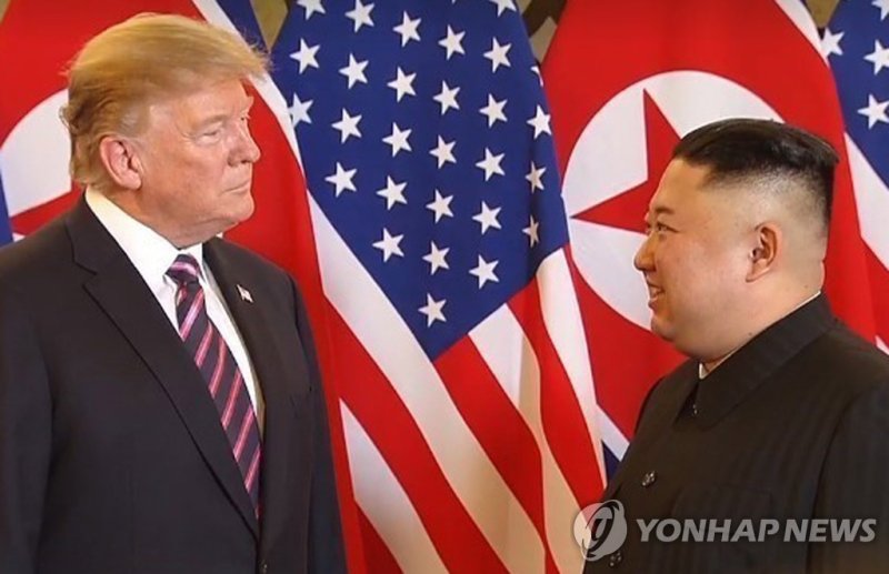 트럼프와 김정은(2019년) (출처=연합뉴스)