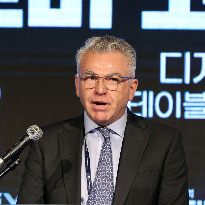 앤드류 크로포드 프랭클린템플턴 부사장 "'KRW 스테이블코인', 한국 금융 혁신 이끌 것" [토크노미코리아2025]