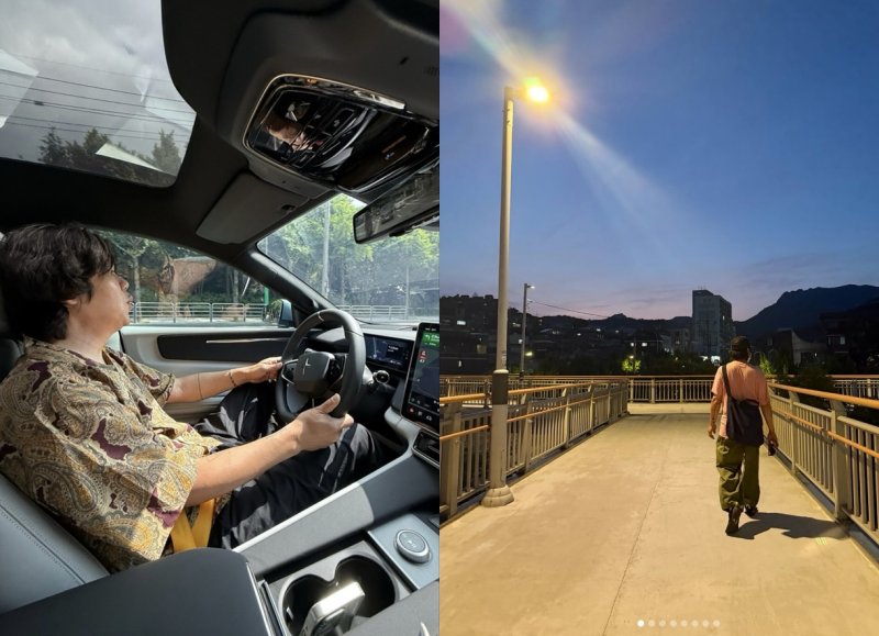 이상순, 광화문서 러닝하는 ♥이효리 공개…꿀 뚝뚝