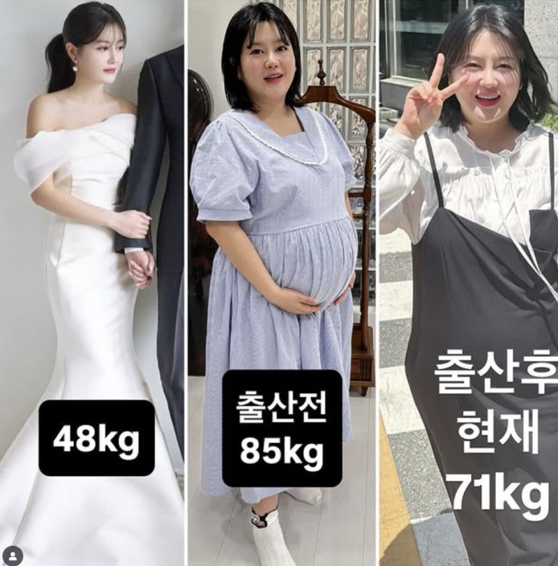 '이용식 딸' 이수민, 결혼 48㎏→85㎏ 됐다 40㎏ 감량할 것