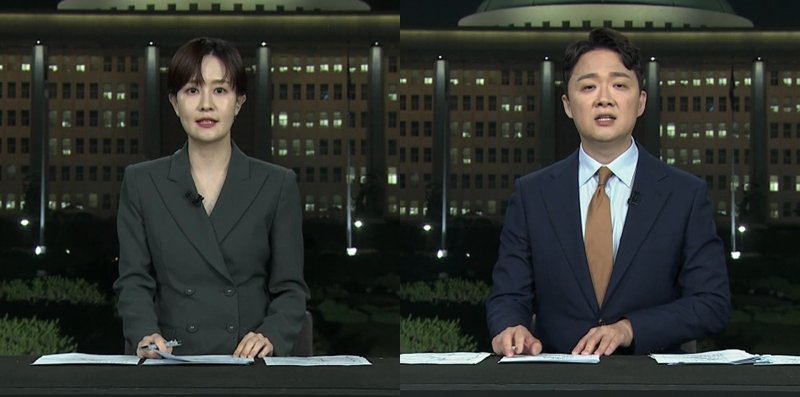 대선 D-1 'MBC 뉴스데스크' 어땠나…김수지 아나의 긴장백배 하루