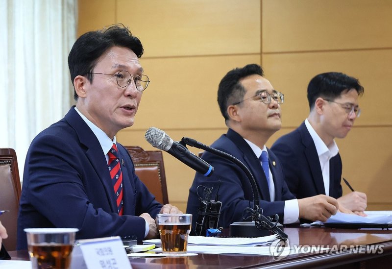 김민석 총리 후보자, 식품·외식협회 만나 '물가대책' 모색 (출처=연합뉴스)