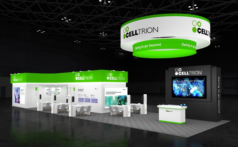 [서울=뉴시스] 셀트리온 바이오 USA 전시부스. (사진=셀트리온 제공) 2025.06.10. photo@newsis.com *재판매 및 DB 금지