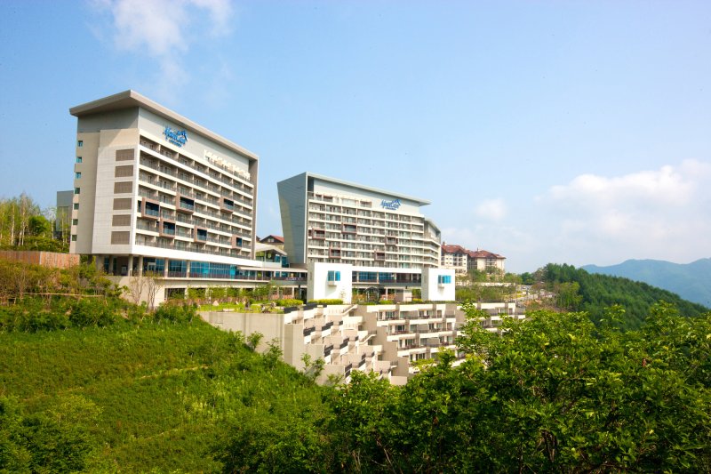 강원랜드가 운영하는 하이원리조트 마운틴 콘도 전경.(강원랜드 제공) ⓒ News1 김형준 기자