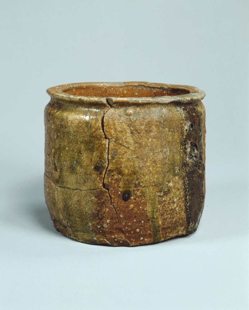 [서울=뉴시스] '시바노이오리'라 불린 물항아리, 아즈치 모모야마 시대~에도 시대 16~17세기, 도쿄국립박물관, 일본 중요문화재 (사진=국립중앙박물관 제공) 2025.06.16. photo@newsis.com *재판매 및 DB 금지