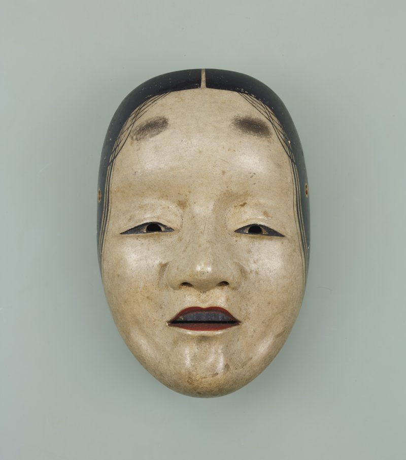 [서울=뉴시스] 노 가면 '샤쿠미', 에도 시대 19세기, 도쿄국립박물관, 일본 중요문화재(사진=국립중앙박물관 제공) 2025.06.16. photo@newsis.com *재판매 및 DB 금지