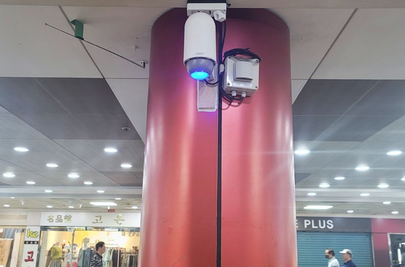 부산 주요 지하도상가에 ‘실시간 공기질 측정기’ 설치