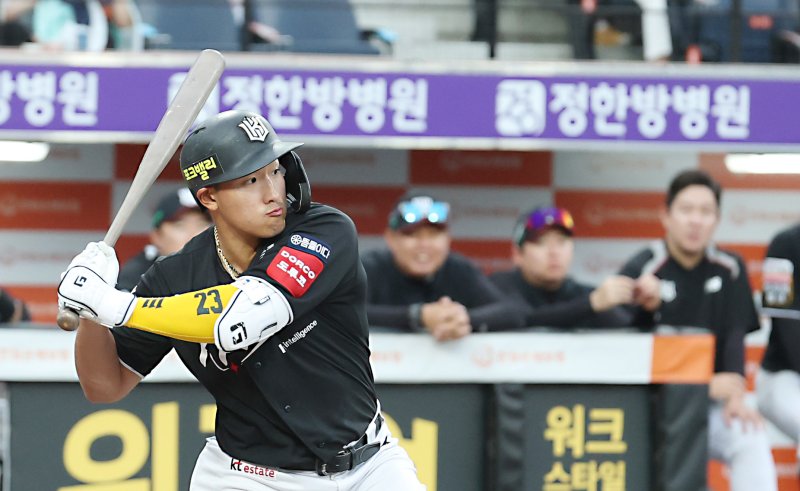 KT 위즈 안현민. / 뉴스1 DB ⓒ News1 김기남 기자