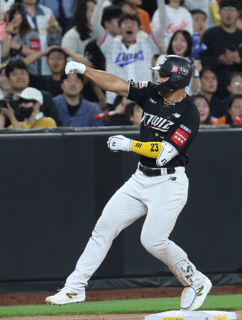 KT 위즈 안현민. / 뉴스1 DB ⓒ News1 김기남 기자