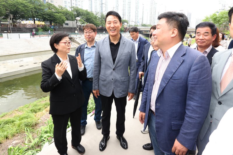 우이천 강북구 수변활력거점 개장...연말까지 6곳 순차 조성