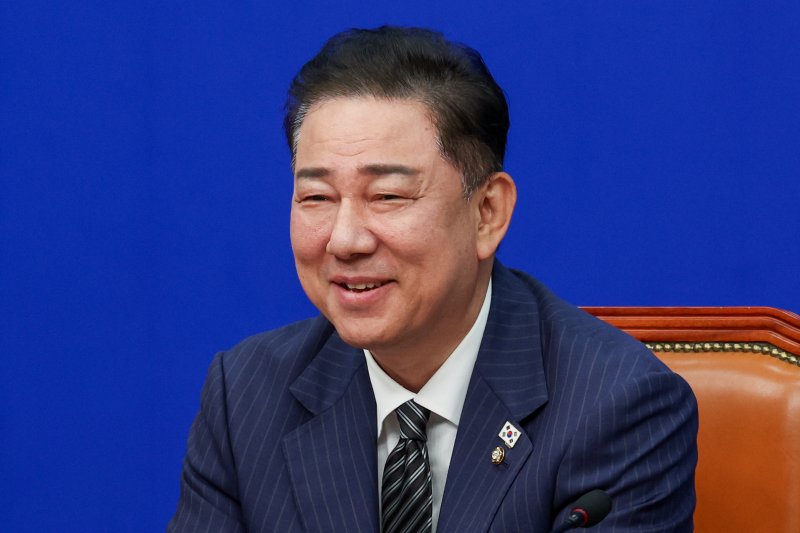 與김병기, 국힘 김용태·송언석 예방…추경·청문회 등 협조요청