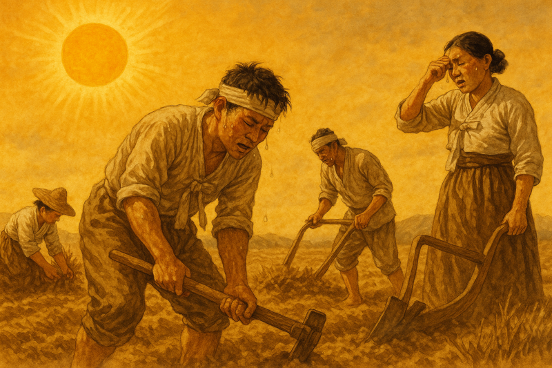 [한동하의 본초여담] 여름철 농부의 더위병은 OO이었으나, 양반은 OO였다