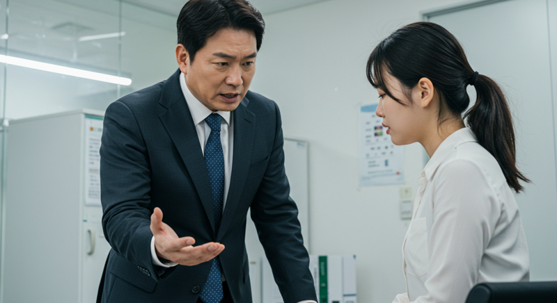 누구 보여주려고? 여직원에 '모욕 막말' 내뱉은 상사 논란
