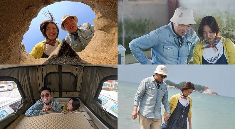 김일우♥박선영, 1박 2일 캠핑카 데이트 "신혼여행 느낌"