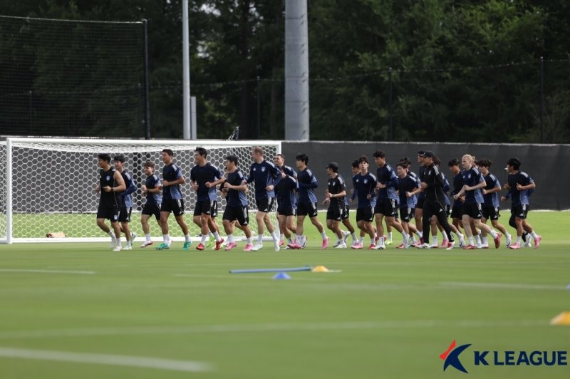 클럽 월드컵을 앞둔 울산 HD. (한국프로축구연맹 제공)