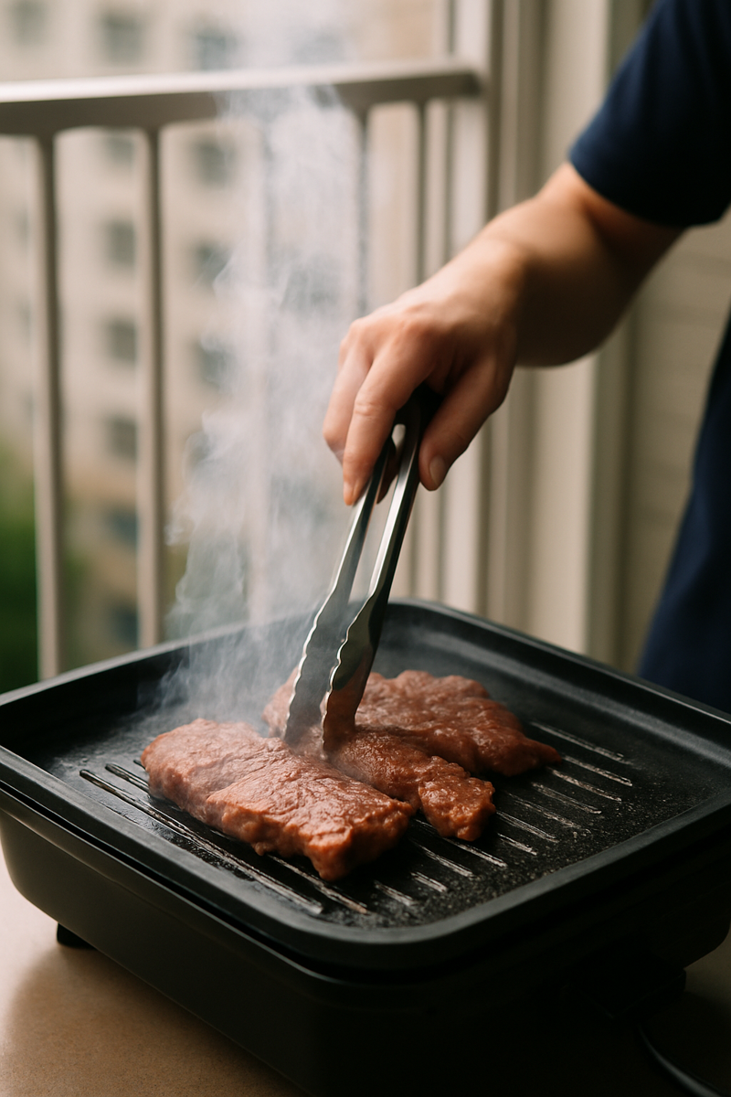 아파트 베란다서 고기 구워 경악 vs 단독주택 살아야