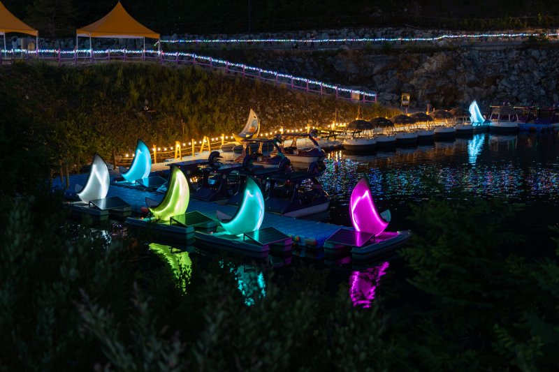 [동해=뉴시스] 동해 무릉별유천지 라벤더 축제장.(사진=동해시 제공)photo@newsis.com *재판매 및 DB 금지