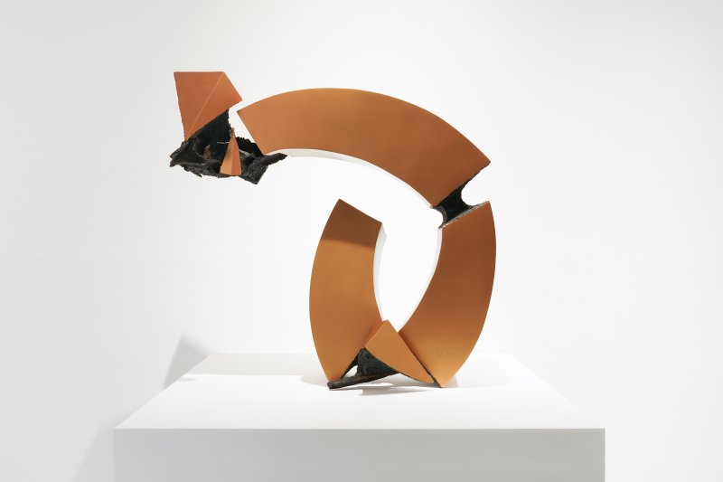엄태정, 객정-춤 Sojourner-Dance, 2014, Copper, 76x45x74(h)cm *재판매 및 DB 금지