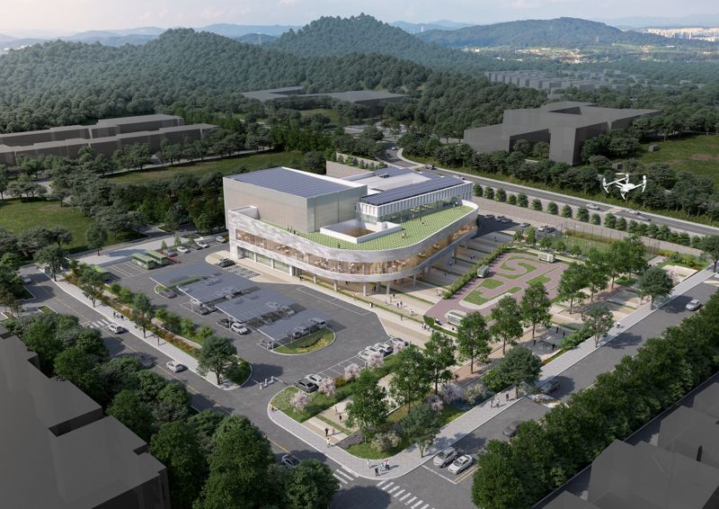 광주광역시교육청이 전국 최초로 추진하고 있는 인공지능(AI) 교육 종합기관 '광주광역시교육청 AI교육원'<사진·조감도> 조성에 속도를 내고 있다. 광주광역시교육청 제공